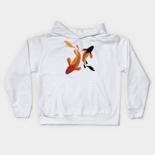 Artistic Koi fish Kids Hoodie